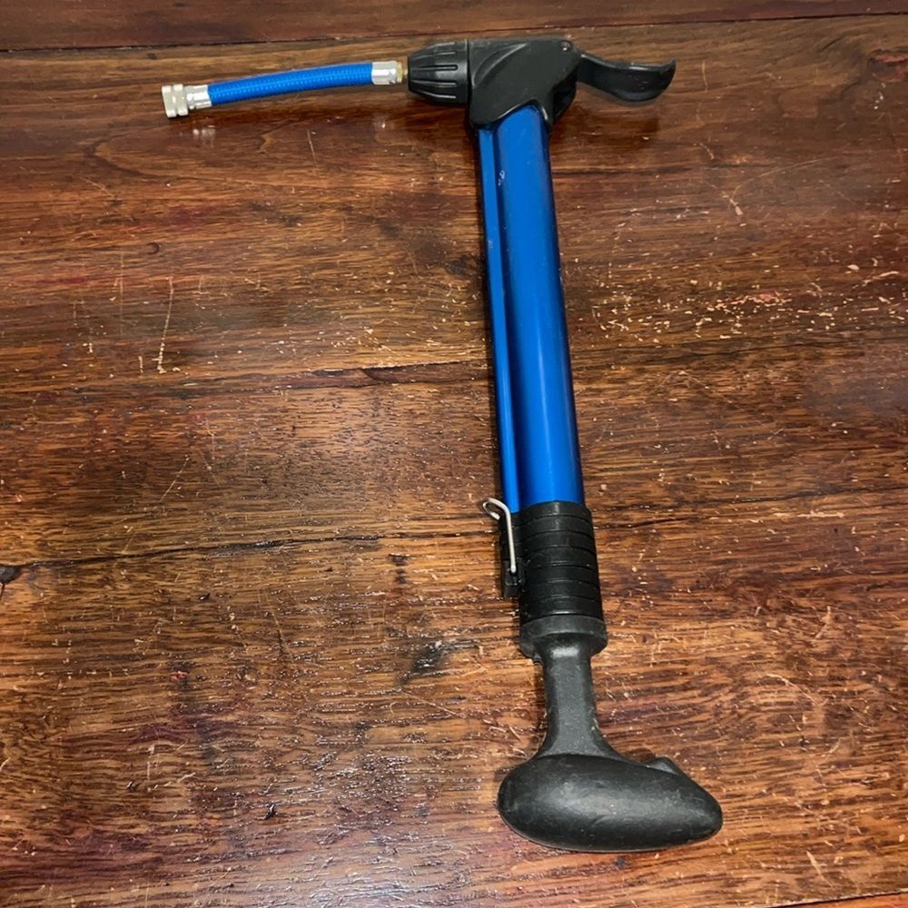 Portable 12” Football Basketball BICYCLE Tire Bike PUMP for sports emergency